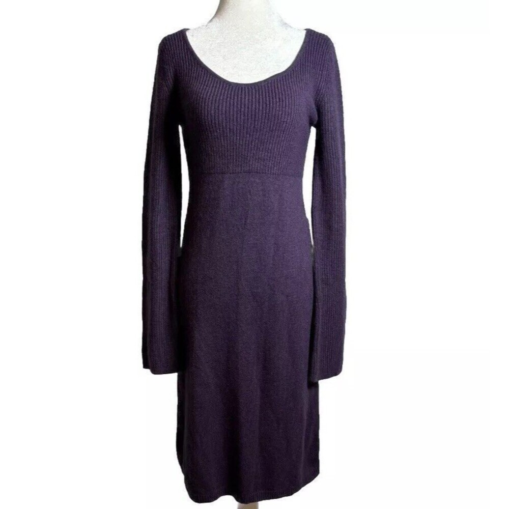 GAP Angora Rabbit Hair Blend Long Sleeve Sweater Dress Size Medium